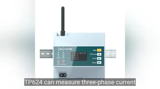 Electric Meter Three Phase Energy Power Meter with LCD Backlight Digital Display 