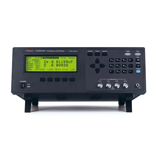 Th2816A+ 200kHz Lcr Meter Tester Instrument Test Frequency 50Hz to 200kHz 