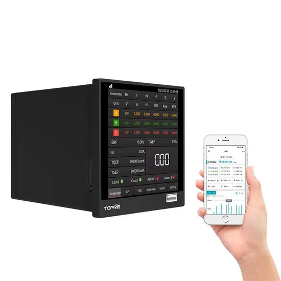 Three Phase Multi Function Electric Network Power Analyzer Meter with RS485 Modbus LCD Display 