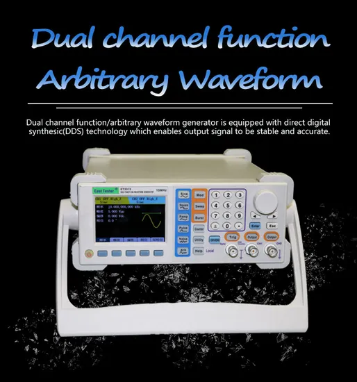 Dual Channel Function Signal Generator Arbitrary Waveform Counter with USB Device 40MHz 